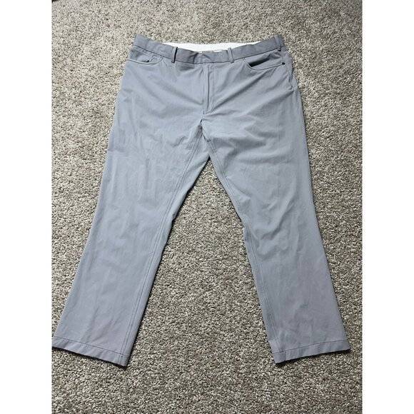 RLX Ralph Lauren Mens Sz 40x30 Gray Golf Pants Straight Fit - Picture 2 of 14